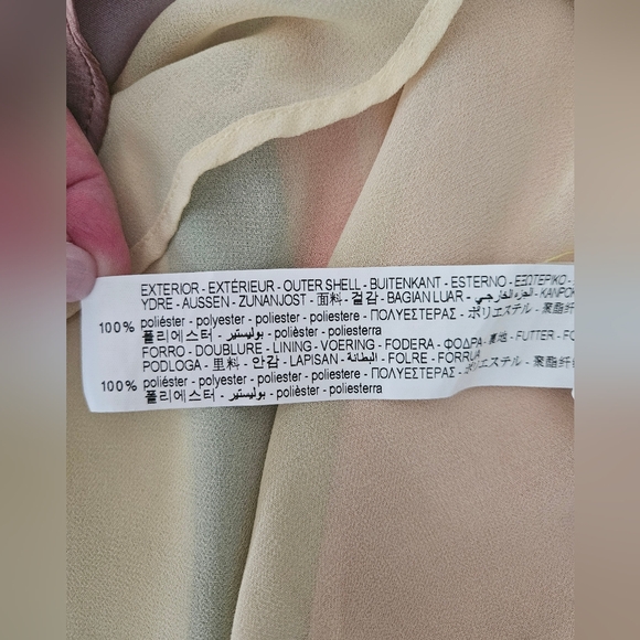 ZARA Multicolor Striped Spaghetti Strap Satin Top | SZ M - Picture 9 of 11